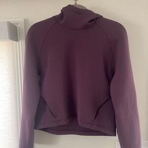 Lululemon purple pullover with hood